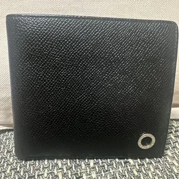 블랙 접이식 지갑 파랑 내부