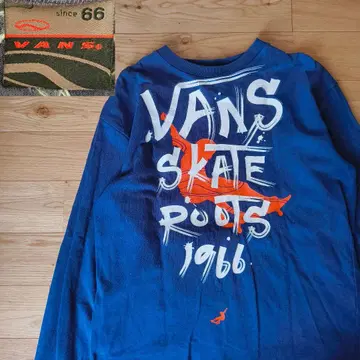 90s 빈티지 VANS 반스 반스 롱T 낙서 색상 주의