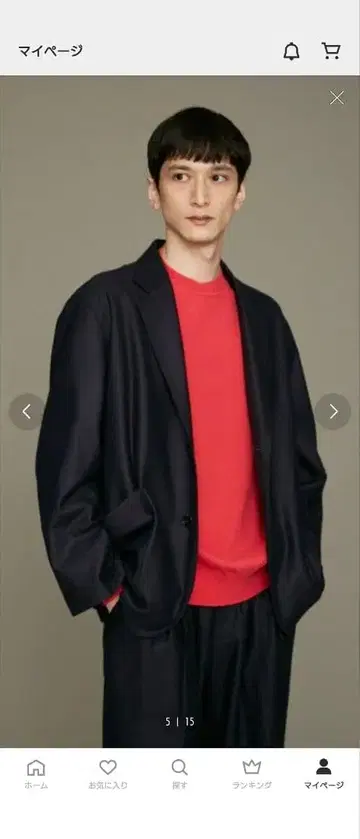 LB.01 미들 장미 밸런서 2B 싱글 자켓