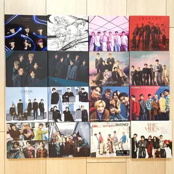 SixTONES 싱글 앨범 CD 묶음 판매 16개