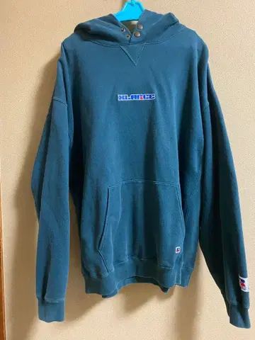 러셀 애슬레틱 XLARGE 콜라보 후드 부착 후드티 사이즈 XL