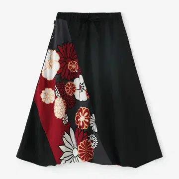 Sousou 모슬린 후지 블랙 골드 금란단자 M