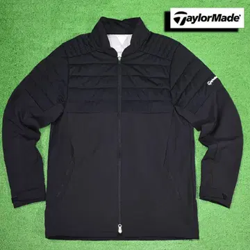 테일러메이드/골프 퀼트 지퍼 자켓 [ 블랙/O ] 새상품급!