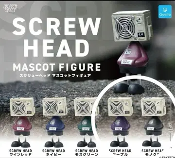 스크류 헤드 마스코트 피규어 2세트