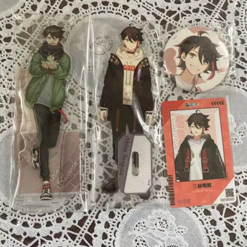 니지산지 미에다 아키나 아크릴 스탠드 캔뱃지 카드