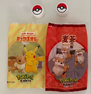 포켓몬 포케파크 믹스 오레 보리차 라벨 캡