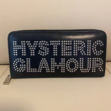 HYSTERIC GLAMOUR 스터드 장지갑 블랙