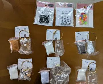 1 우리 아이 털뭉치 6종 세트 & 비즈 정품 미사용 새상품