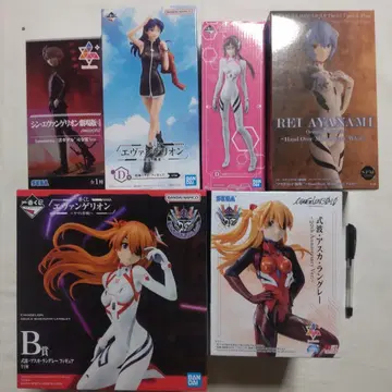 에반게리온 아스카 레이 마리 미사토 카오루 제일복권 프라이스 경품 6종