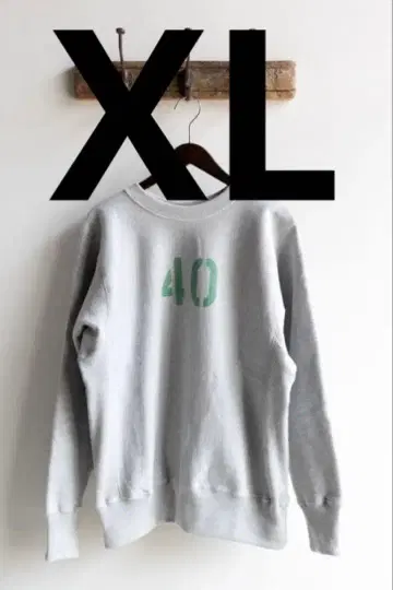 WAREHOUSE CO. 오트밀 맨투맨 XL 483 NO.40