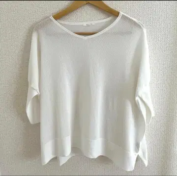 아마카 38 사이즈 7부 소매 티셔츠