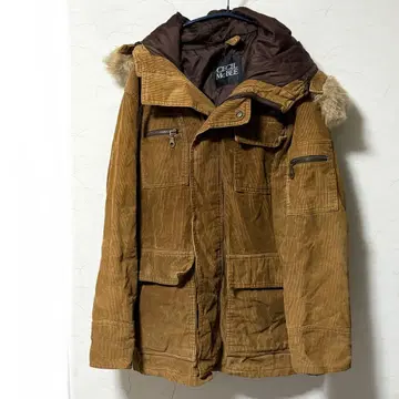 세실 맥비 코듀로이 자켓 빈티지 퍼 포함 여성용