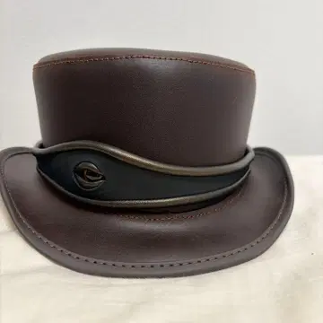 American hat makers 탑햇 실크햇 천연 가죽 새상품