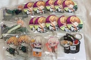 ParadoxLive 파라라이 엔토카/카준 캔뱃지 아크링 키링 묶음 판매