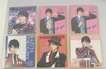 테니프리 신 테니스의 왕자님 도쿠가와 카즈야 색지 6장 세트