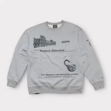 Back Channel 일본제 면100 양면 프린트 맨투맨 L