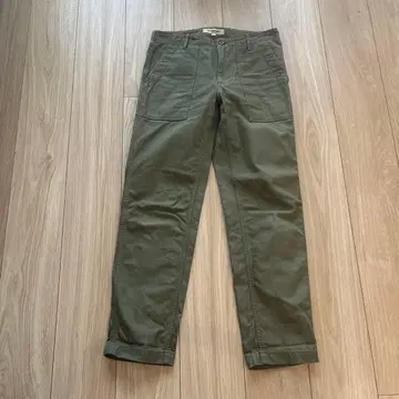 FOB FACTORY 워크 팬츠 올리브 그린 사이즈 1 F0431