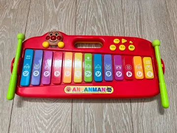 호빵맨 음악 악기 빨간색