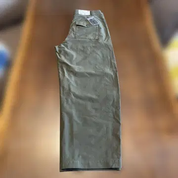 UNIQLO 저지 레그 팬츠 XL 올리브