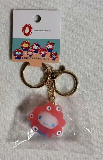 산리오 미야쿠미야쿠 변신 입체 마스코트 키링 시나모롤