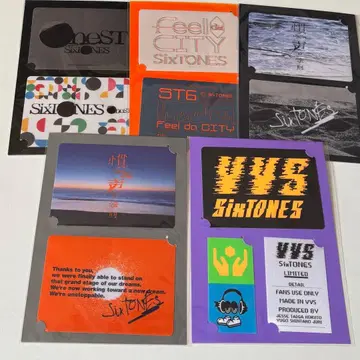 SixTONES 투어 스티커