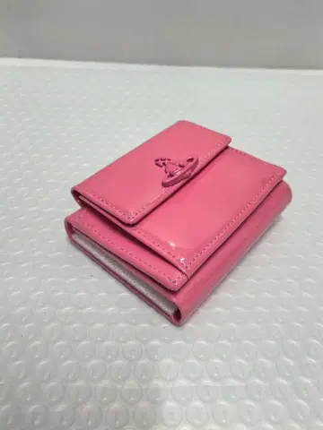3단 폴더형 지갑 핑크