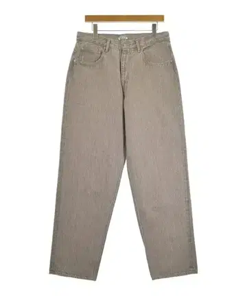 AURALEE 데님 팬츠 남성용