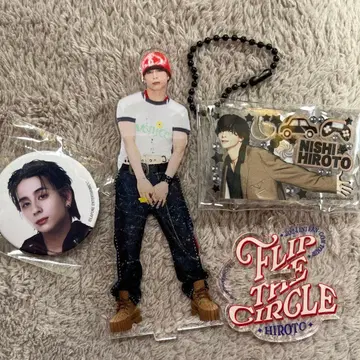 INI 니시 히로토 아크릴 스탠드 가챠 배치