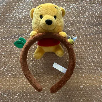 디즈니 머리띠 푸우 곰돌이 푸 봉제 인형