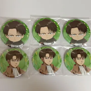 진격의 거인 리바이 꼬마 조사병단 캔뱃지