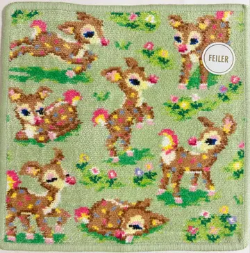 츤츤 반비노 그린 러브러리 손수건 페이러 밤비 기프트