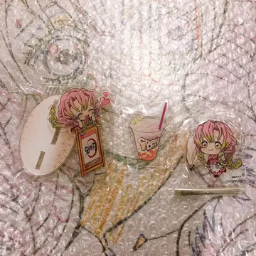 캐릭터 드림 귀멸의 칼날 칸로지 미츠리 아크릴 스탠드 아크릴 키링