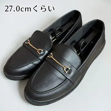 비트 로퍼 블랙 27cm 상당 사이즈 10 여성용 심플