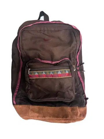 90s 나이키 백팩 하단 가죽