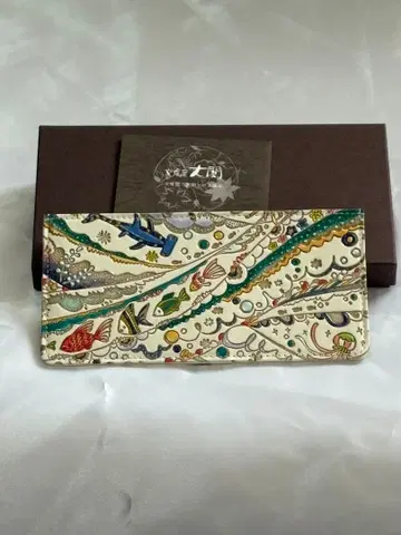 분코야 오제키 한정판 [ 플랫 지갑 ] 바다는 넓고 넓어라