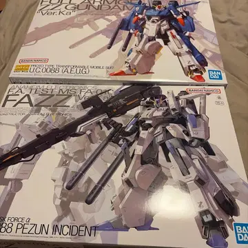 MG 풀아머 ZZ 건담 Ver.Ka + FAZZ Ver.Ka