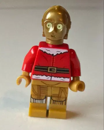 미니 피규어 C-3PO 산타클로스