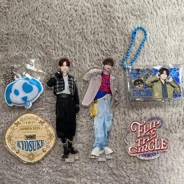 INI 후지마키 쿄스케 아크릴 스탠드 가챠 키링