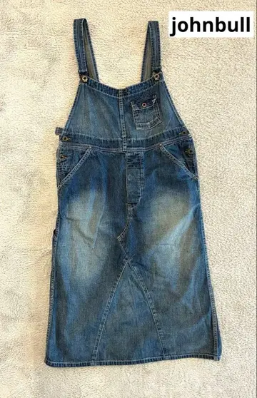JOHNBULL 살로펫 원피스 오버롤 스커트 M