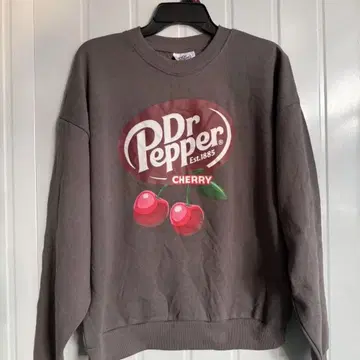 돌려입기 좋은 닥터페퍼 체리 남녀 공용 맨투맨/트레이닝복/Y2K
