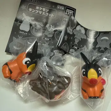 포켓몬 램프 마스코트 포카브 x 2 바케차 x 1