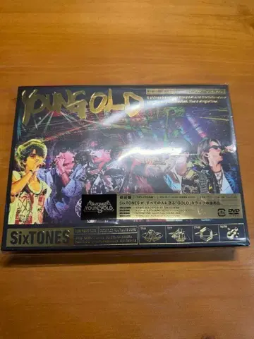 YOUNG OLD 초회반 4DVD+2CD+포토북 SixTONES