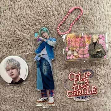 INI 사노 유다이 아크릴 스탠드 가챠 캔뱃지