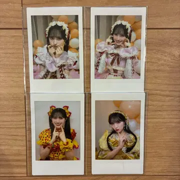 초도키메키 선전부 스다 아키 프린트 폴라로이드 4장 세트
