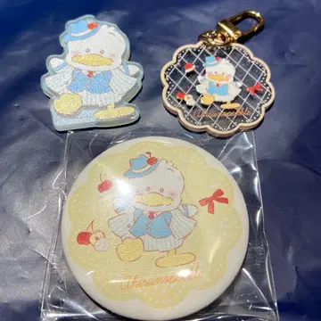 산리오 페클 스위트 케이크 스티커 키링 캔뱃지