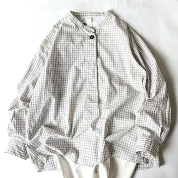 마가렛호웰 MHL. GRID CHECK COTTON 셔츠