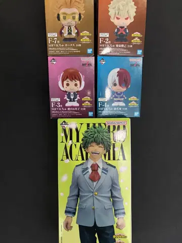 나의 히어로 아카데미아 A상 미도리야 이즈쿠 F상 SOFVIC 4개 세트