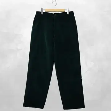 BARENA 집업 테이퍼드 벨벳 팬츠 40