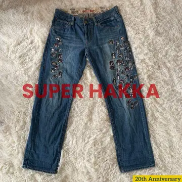 SUPER HAKKA 자수 디자인 데님 20th 기념일