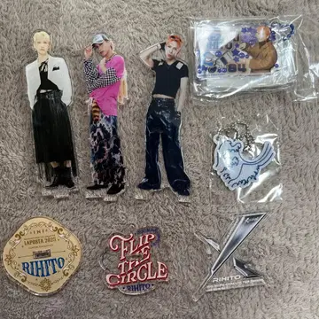 INI 이케자키 리히토 아크릴 스탠드 가챠 스트랩